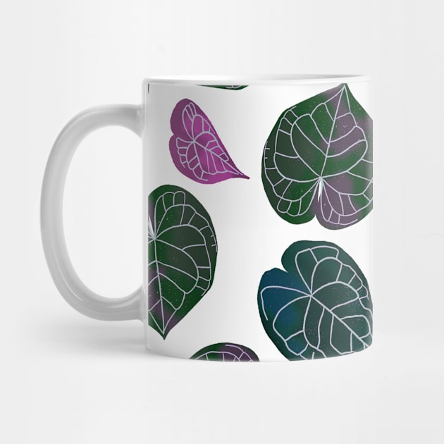 Tropical leave pattern by RosanneCreates